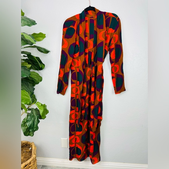 NWT ZARA Printed Geometric Print Dress Limited Edition Blogger Favorite Size XS - Picture 11 of 11